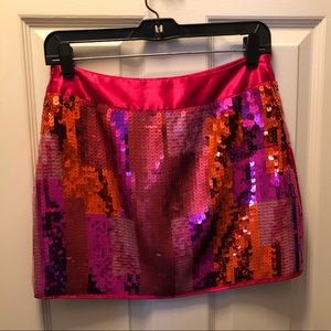 Sequin Mini Skirt Size 4